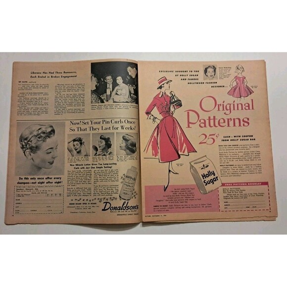 Picture Roto Magazine Minneapolis Sunday Tribune 11/14/1954 Mamie Eisenhower - Picture 5 of 10
